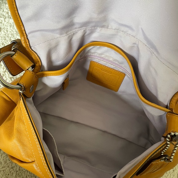 Vintage Coach Whiney Yellow